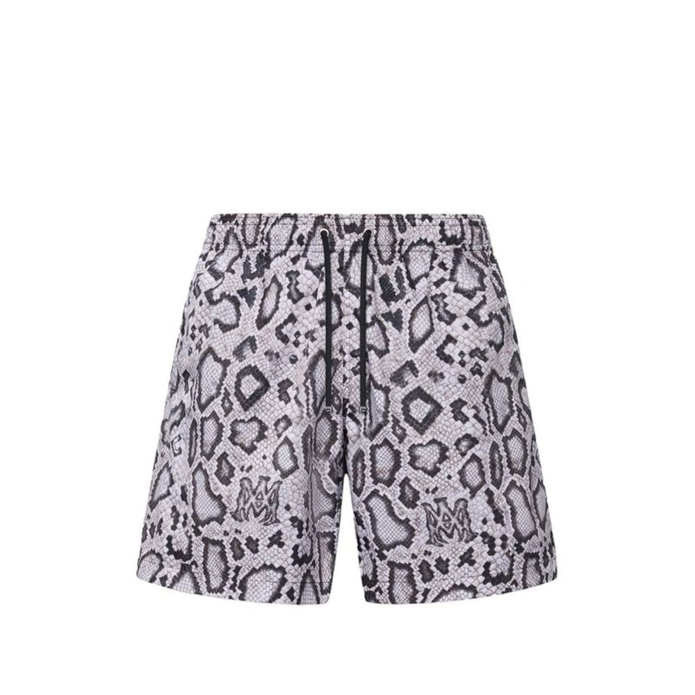 Amiri White Beachwear - Swim Shorts Men